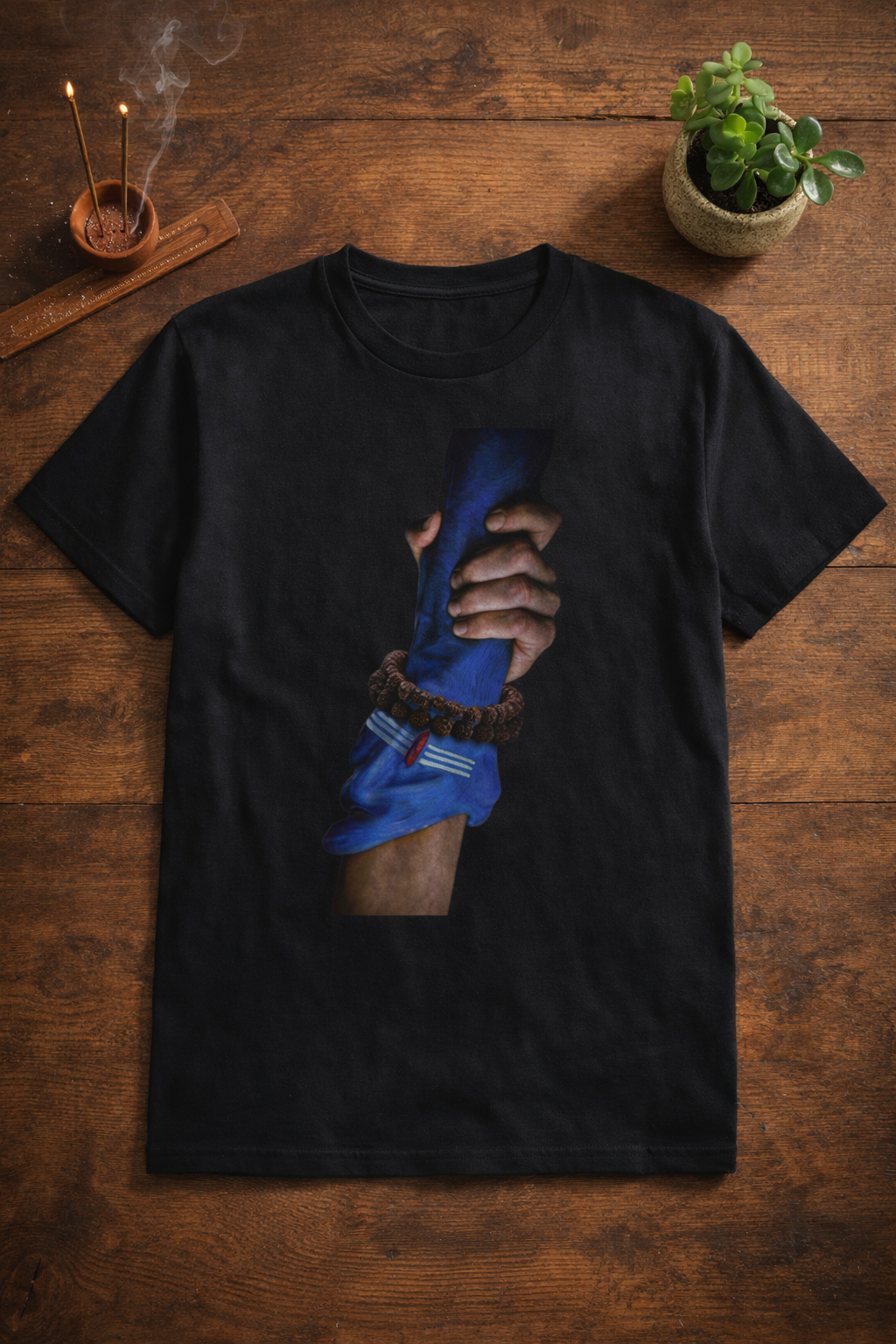 Shiva Holding Hand Unisex Classic Crew T-Shirt