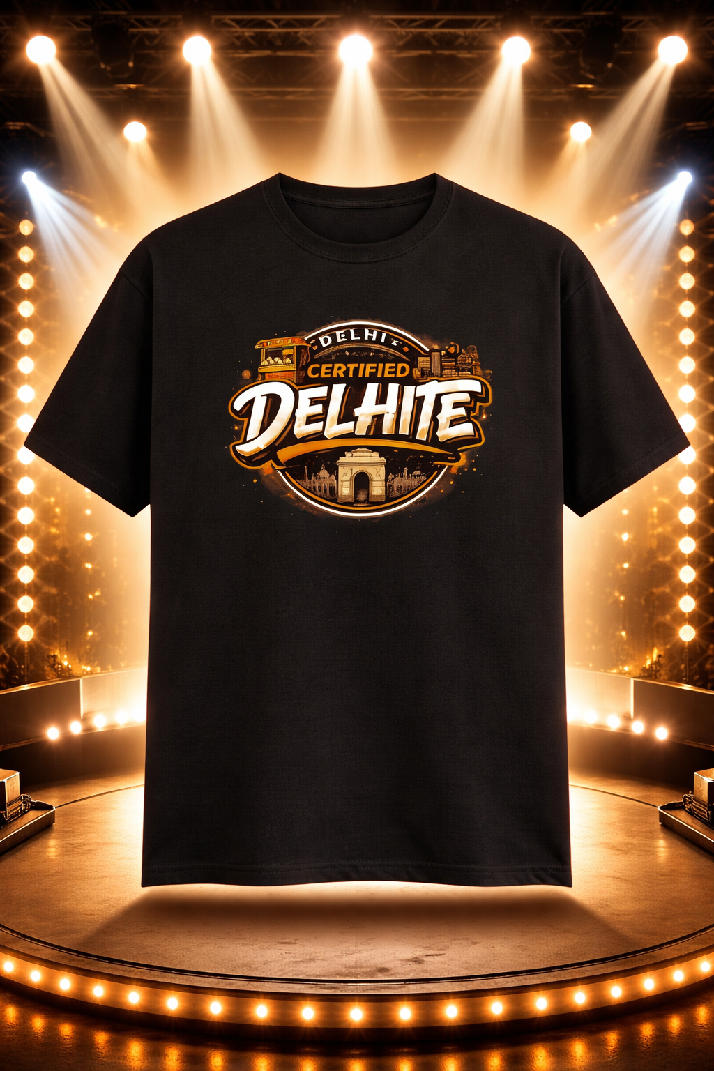 Delhi City Unisex Classic Crew T-Shirt
