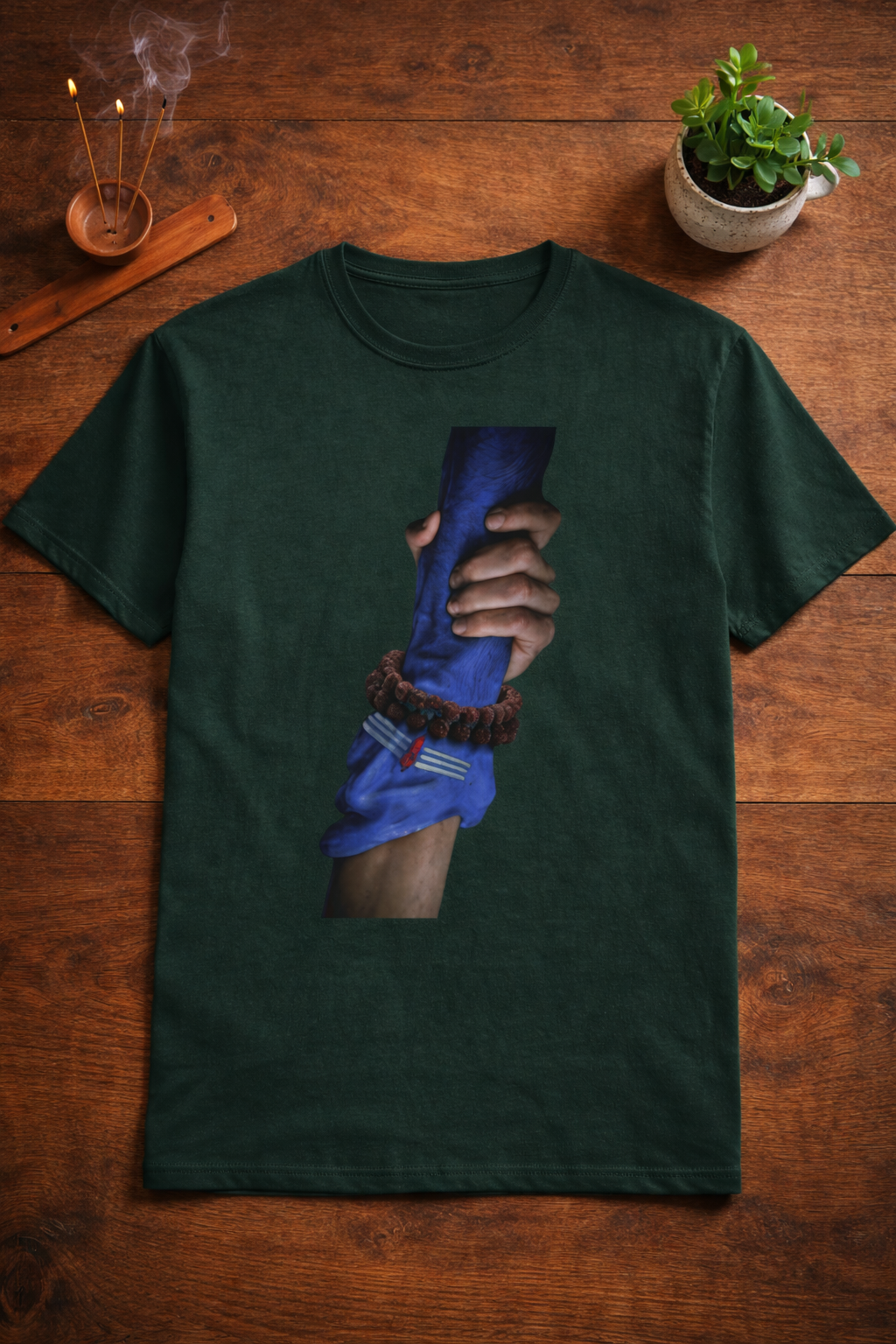 Shiva Holding Hand Unisex Classic Crew T-Shirt