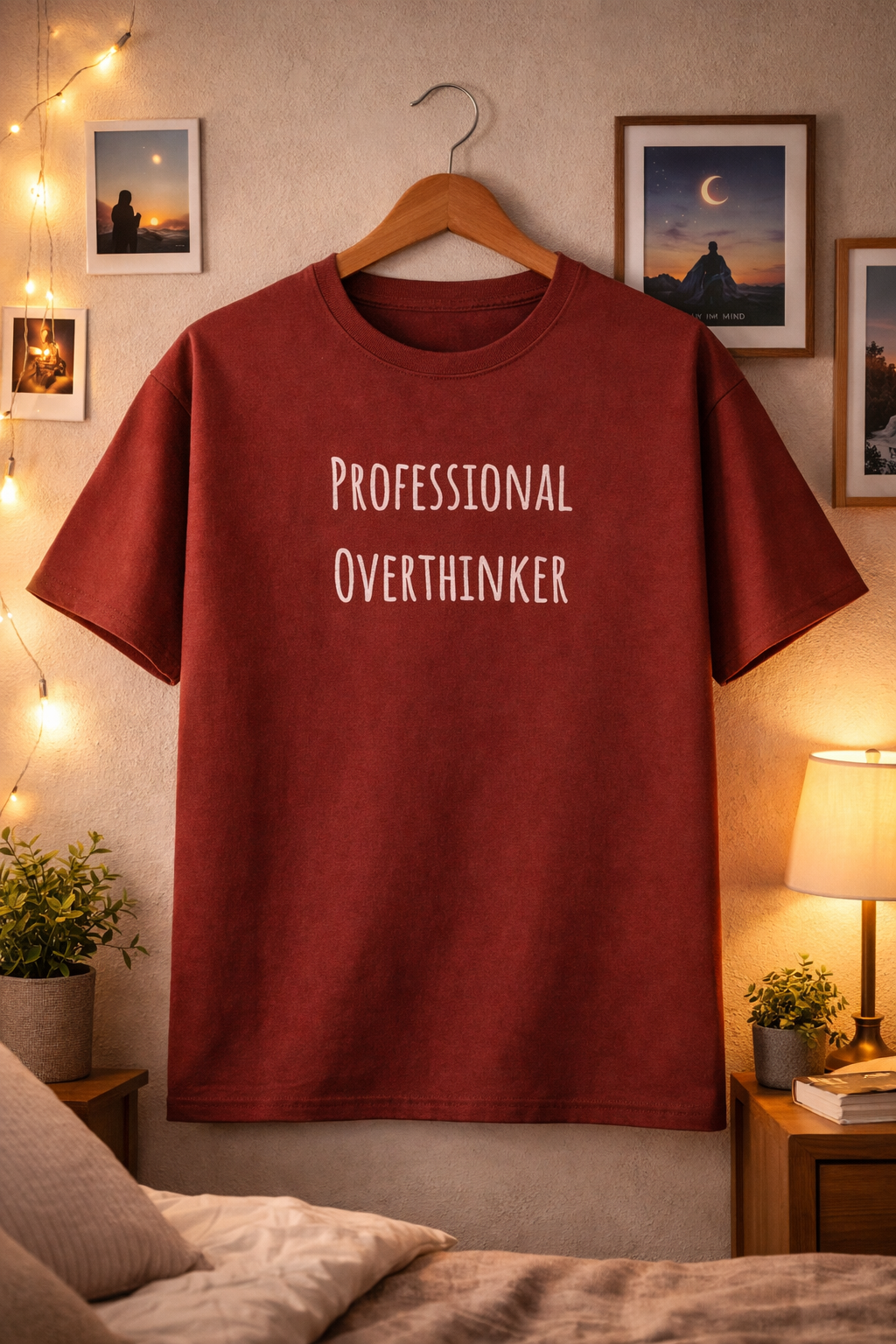 Professional Overthinker Unisex Classic Crew T-Shirt