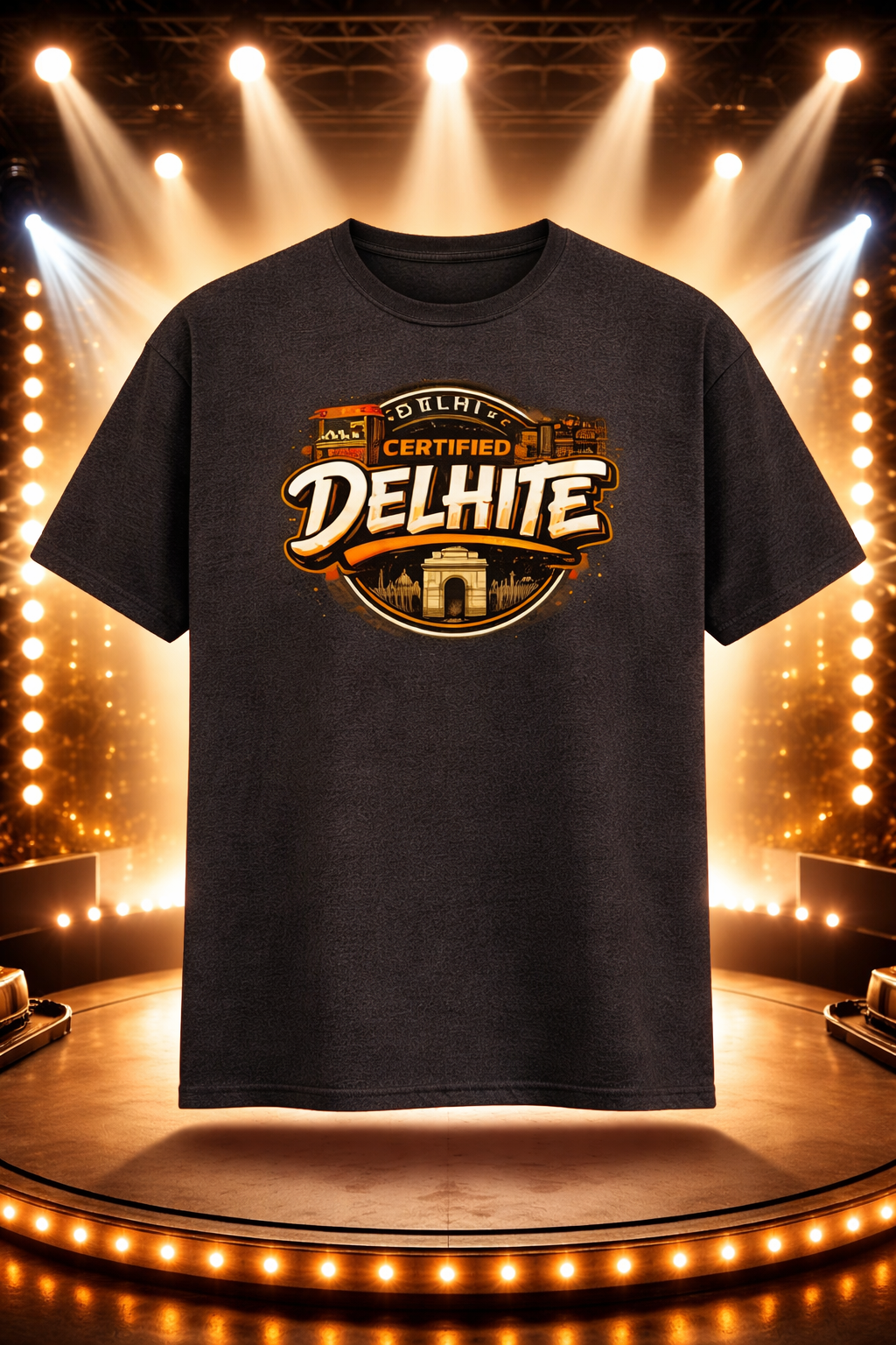 Delhi City Unisex Classic Crew T-Shirt