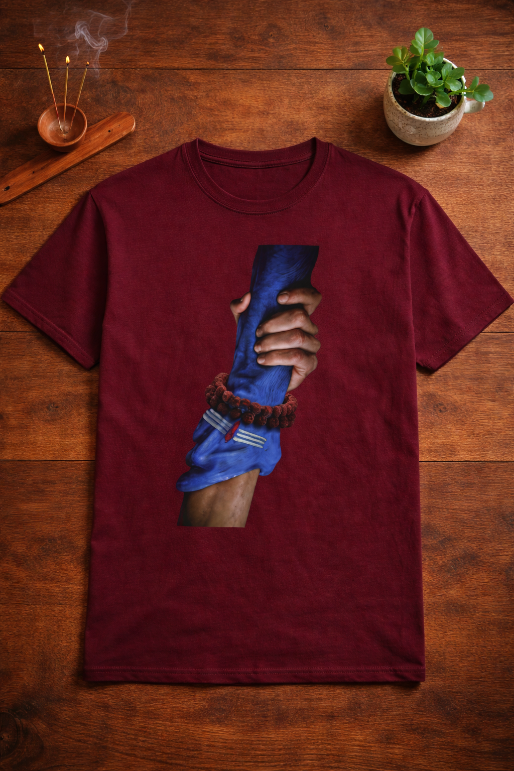 Shiva Holding Hand Unisex Classic Crew T-Shirt