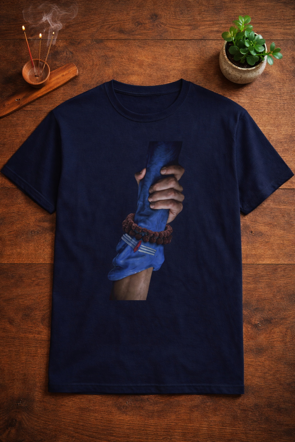 Shiva Holding Hand Unisex Classic Crew T-Shirt