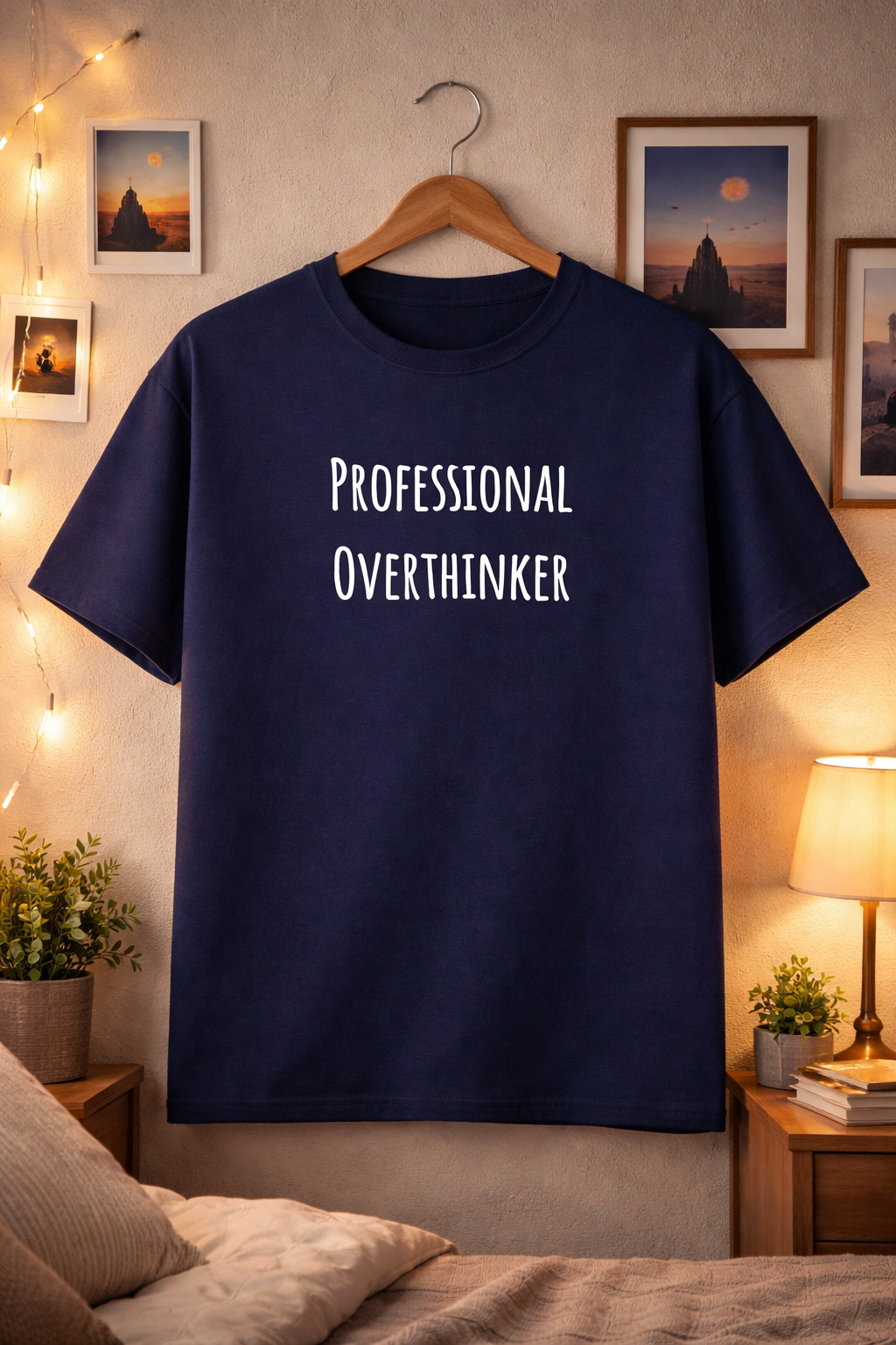 Professional Overthinker Unisex Classic Crew T-Shirt