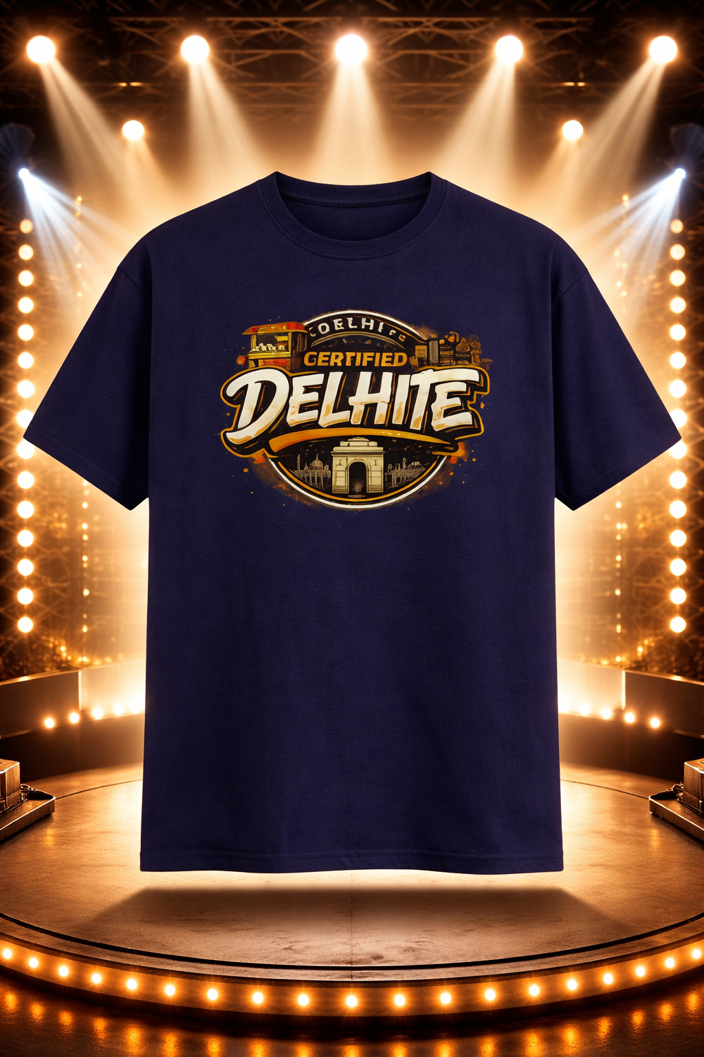 Delhi City Unisex Classic Crew T-Shirt