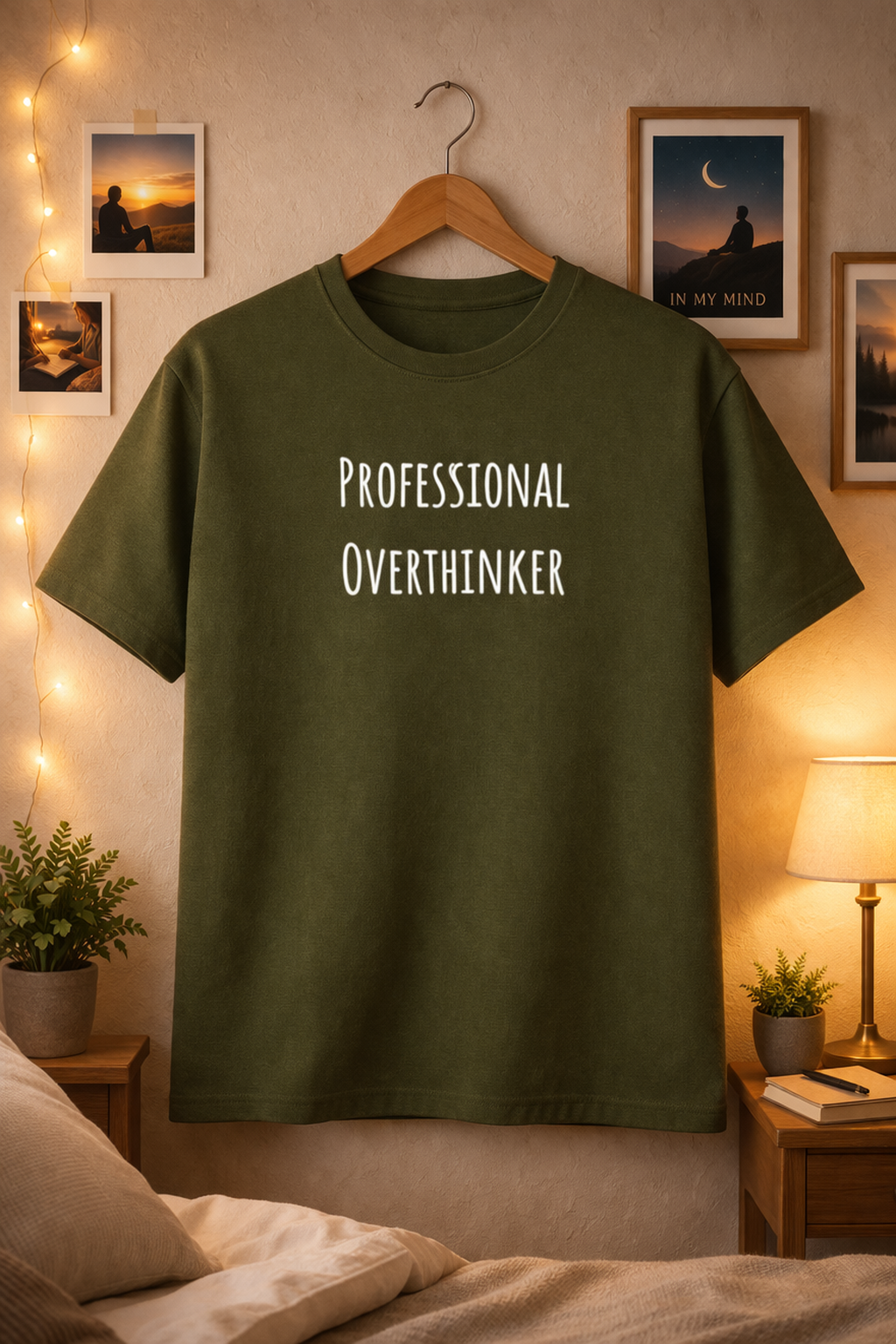 Professional Overthinker Unisex Classic Crew T-Shirt