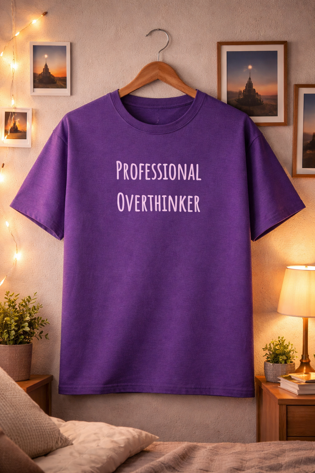 Professional Overthinker Unisex Classic Crew T-Shirt