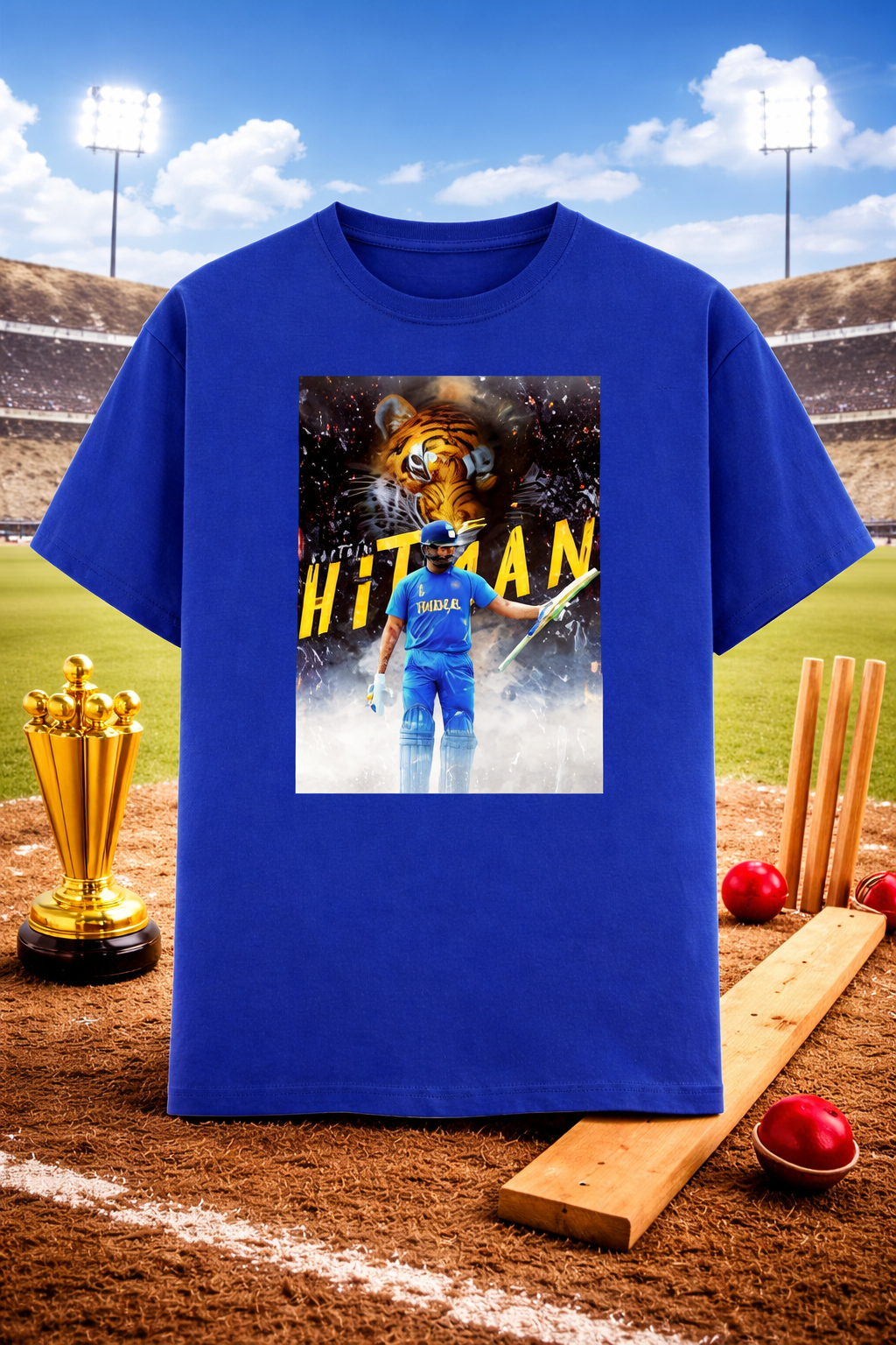 Captain Hitman Sharma Unisex Classic Crew T-Shirt