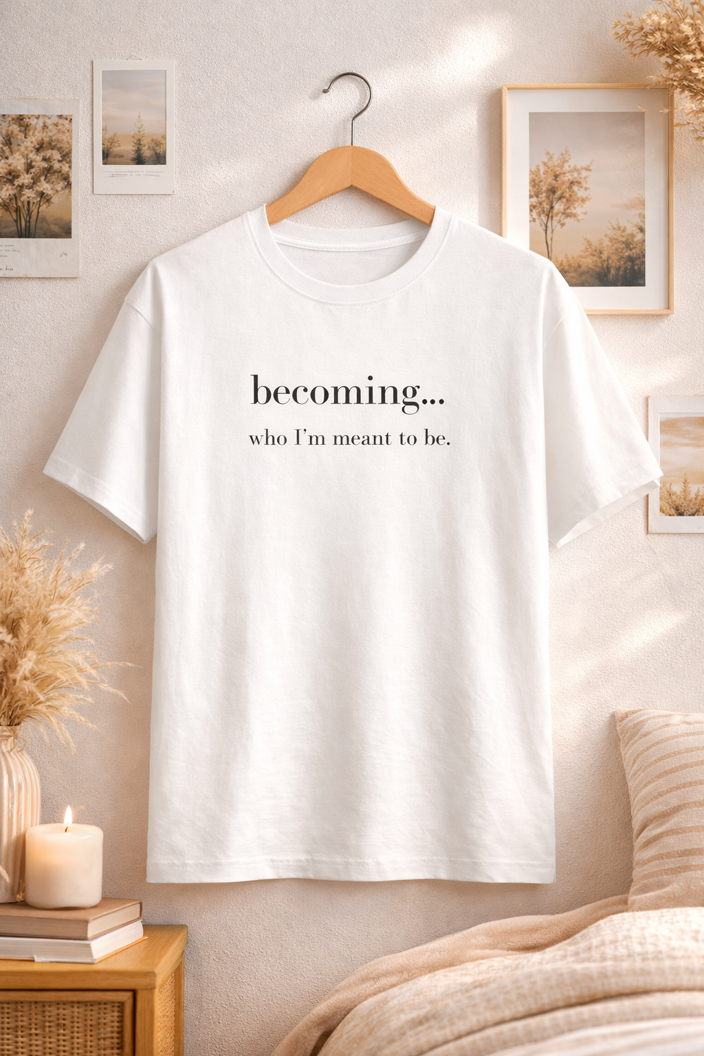 Becoming Unisex Classic Crew T-Shirt