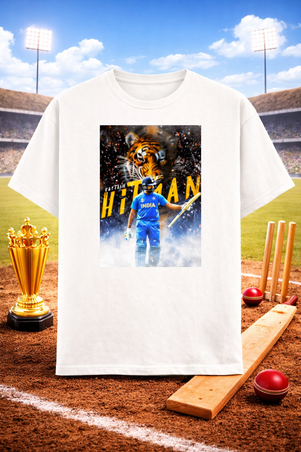 Captain Hitman Sharma Unisex Classic Crew T-Shirt