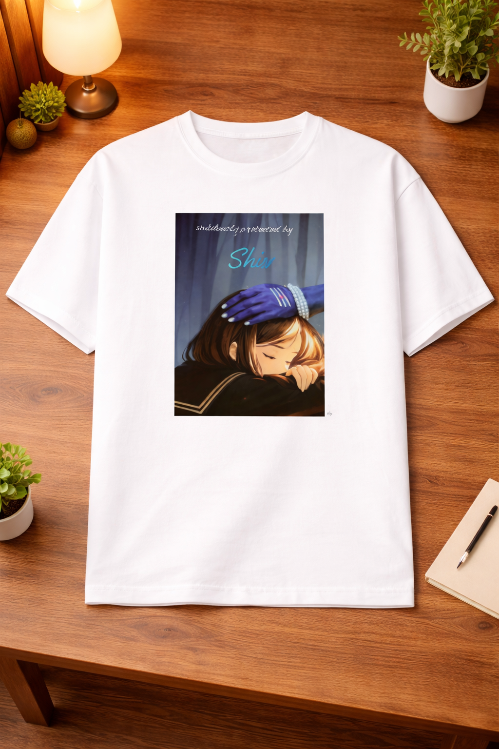 Protected by Shiv Unisex Classic Crew T-Shirt